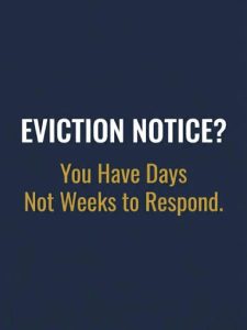 How to Respond to an Eviction Notice Before Your Court Date