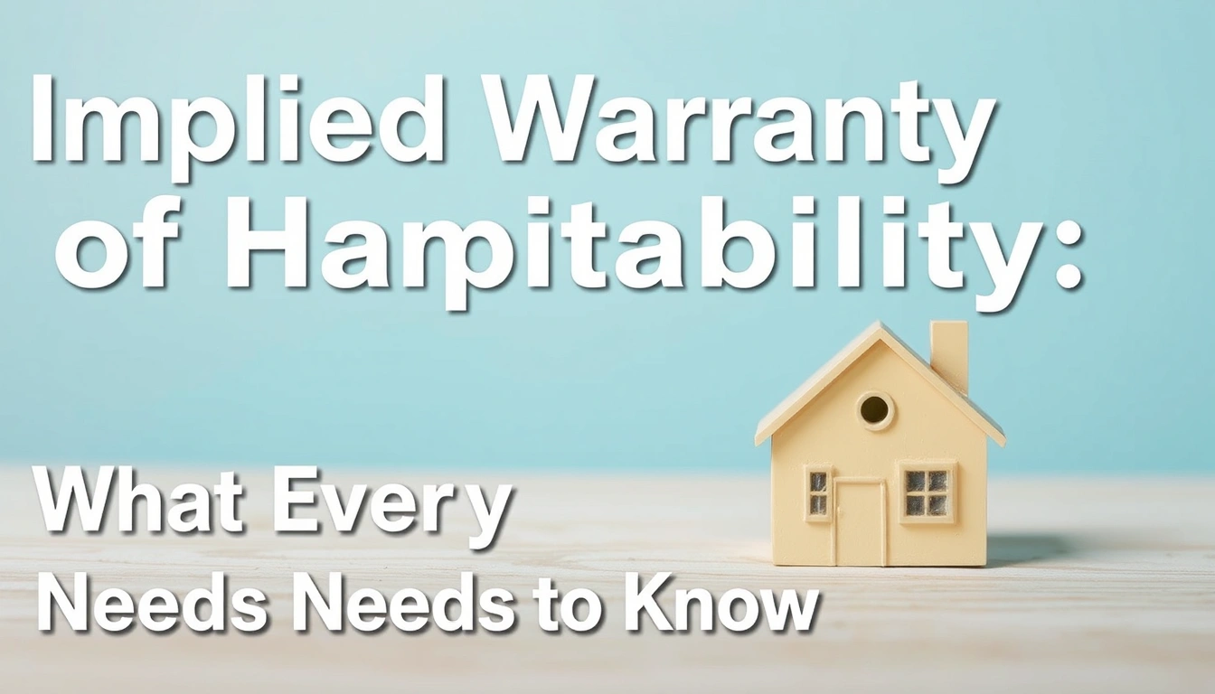 Implied Warranty of Habitability: What Every Renter Needs to Know